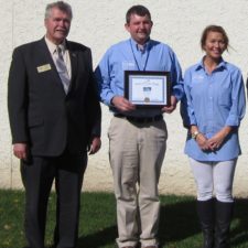 New Berlin Mayor presents award to Capital Heating & Cooling. Capital Heating & Cooling accepting the "Business of the Month" award from the Mayor of New Berlin.