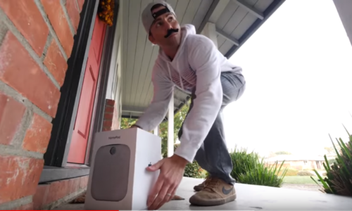Nest Hello doorbell catches those package pirates in the act! Capital Heating & Cooling in Menomonee Falls installs Nest Hello doorbells.