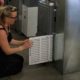 Capital heating & Cooling changing air filter